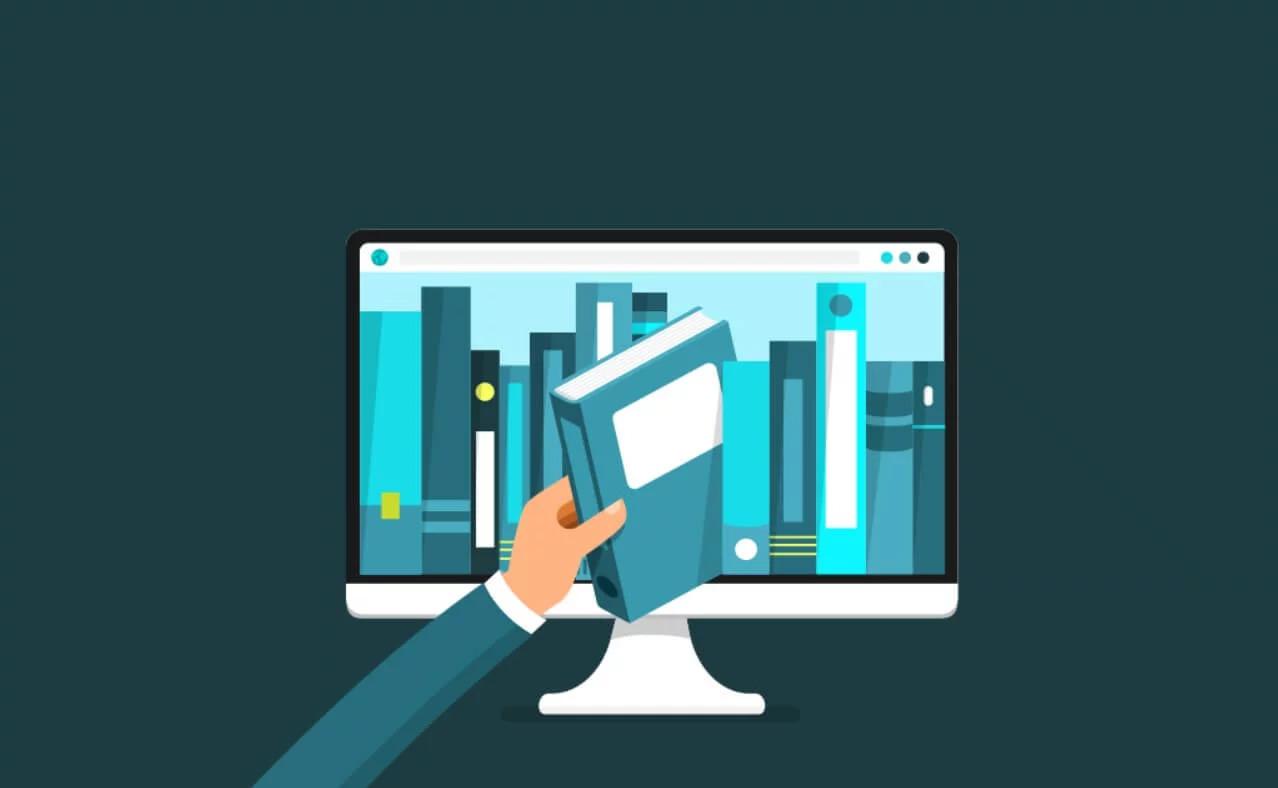 foto de um e-book como exemplo de um infoproduto